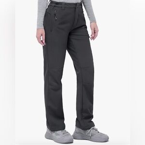 33,000ft Women's Waterproof Hiking Pants Fleece-Lined Snow Pants Size 16